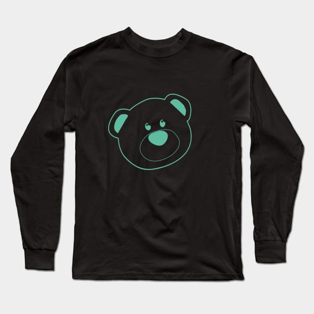 bear Long Sleeve T-Shirt by Lins-penseeltje